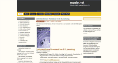 Desktop Screenshot of maele.net